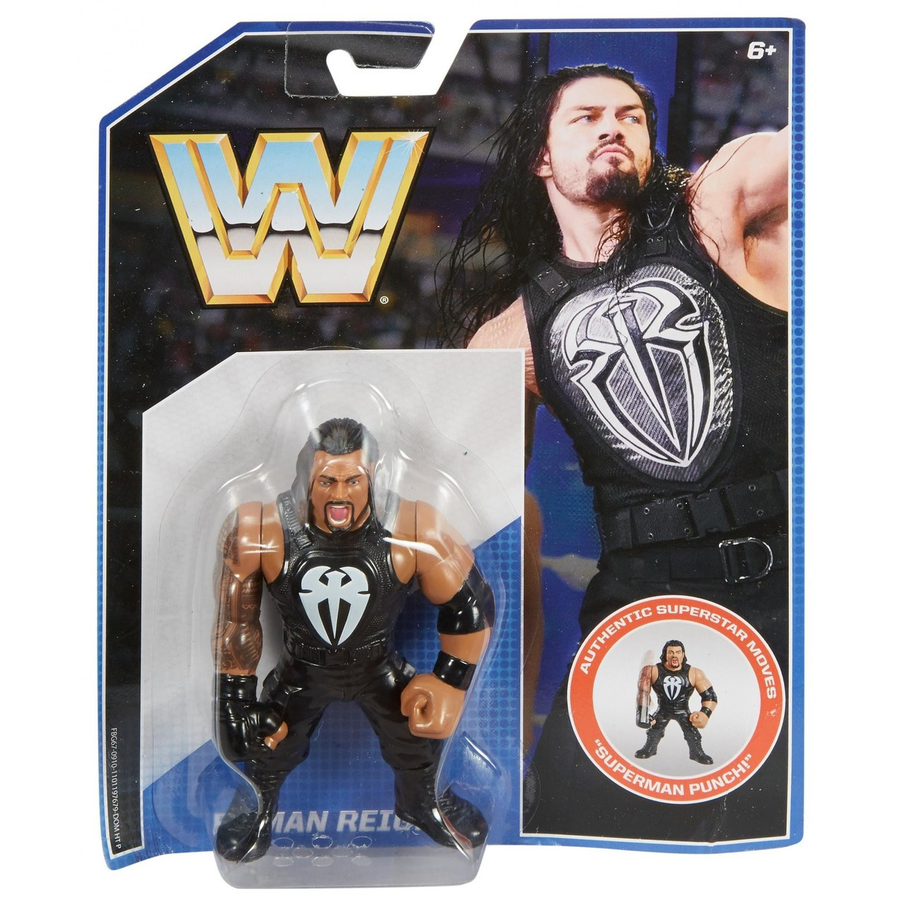 wwe mattel retro roman reigns