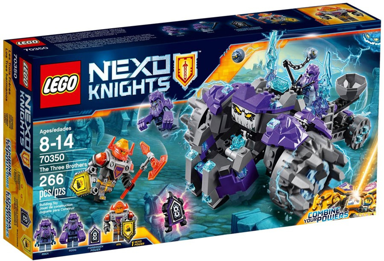 Lego Nexo Knights The Three Brothers Set 70350 Toywiz