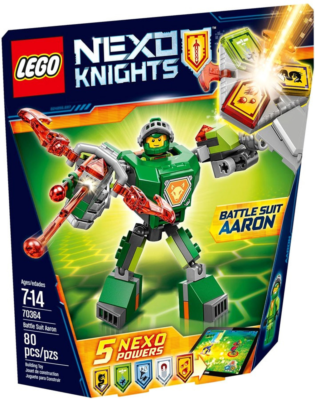 lego nexo knights axl's tower carrier