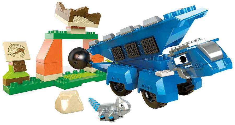 Dinotrux TonTon Target Toss Set Mega Construx ToyWiz