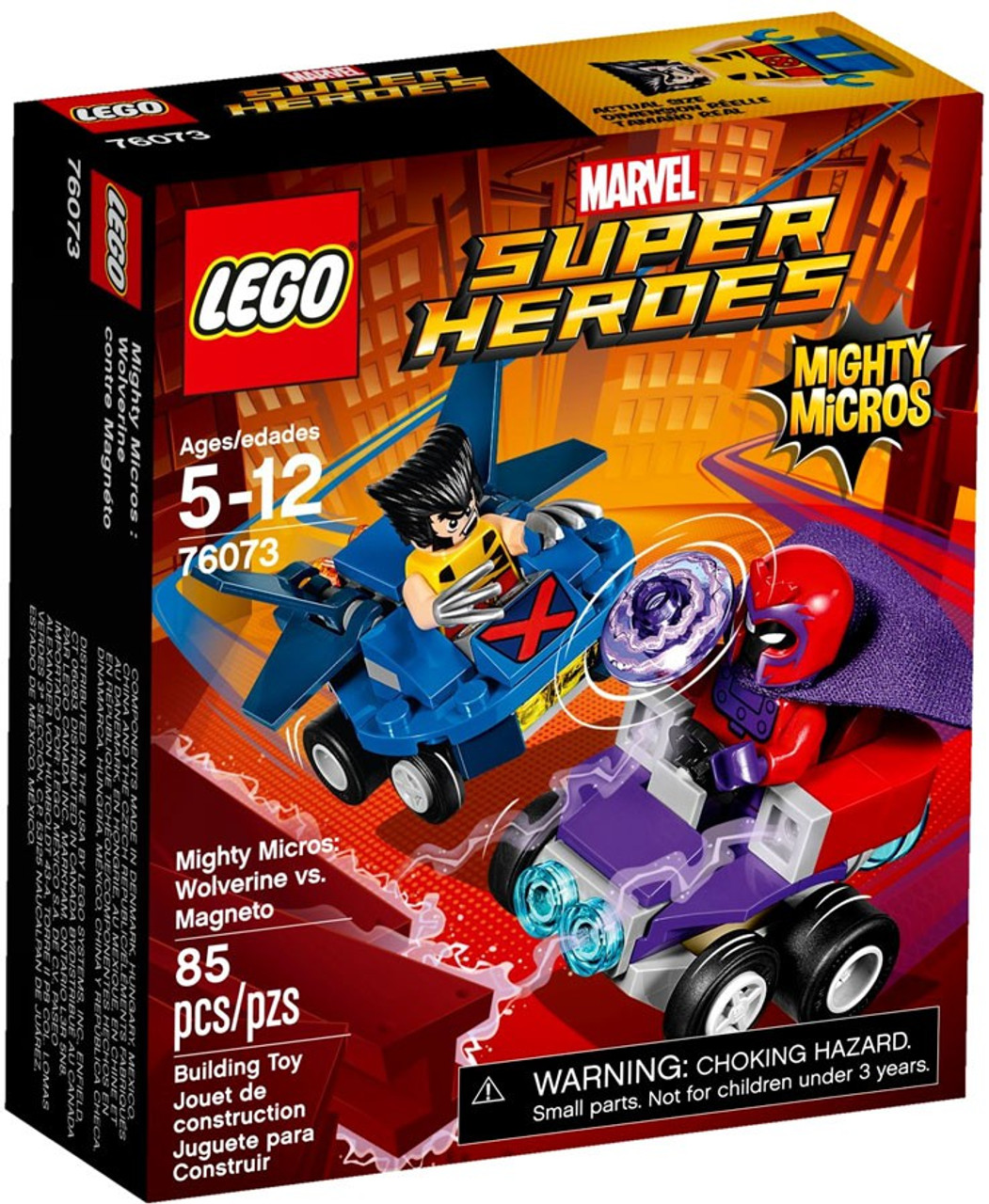 super heroes lego mighty micros