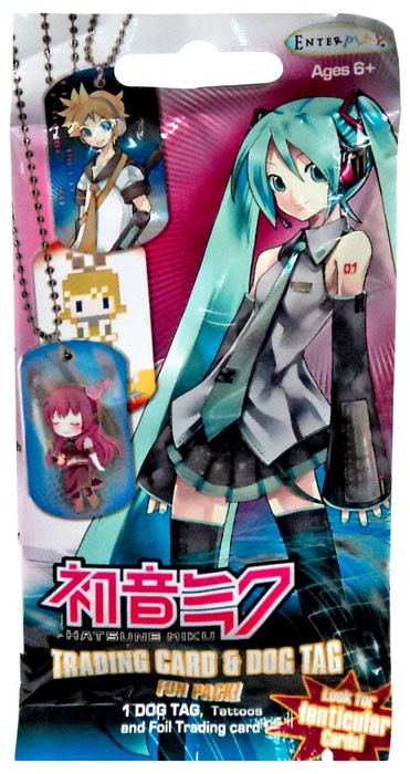 Hatsune Miku Trading Card Dog Fun Pack Enterplay Toywiz Hatsune Miku Trading Card Dog Fun Pack Enterplay Toywiz
