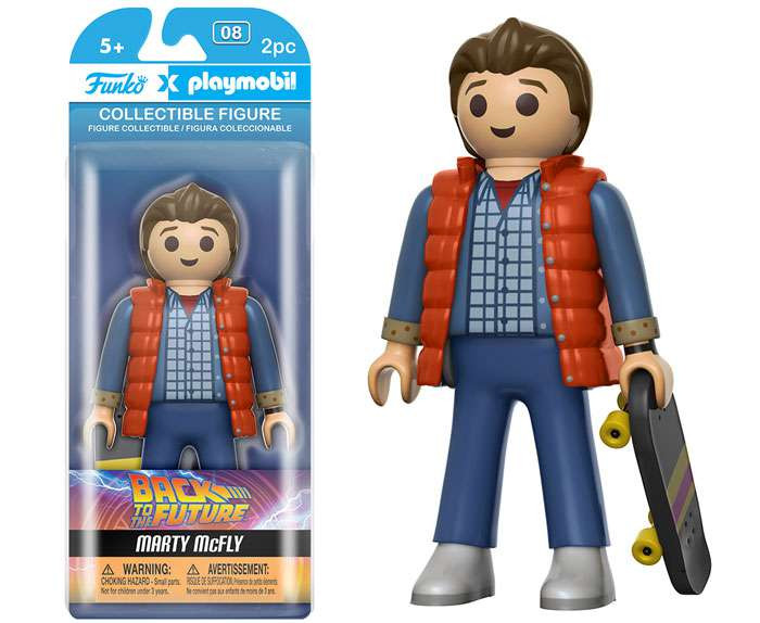 Funko Back to the Future Funko Playmobil Marty McFly Action Figure