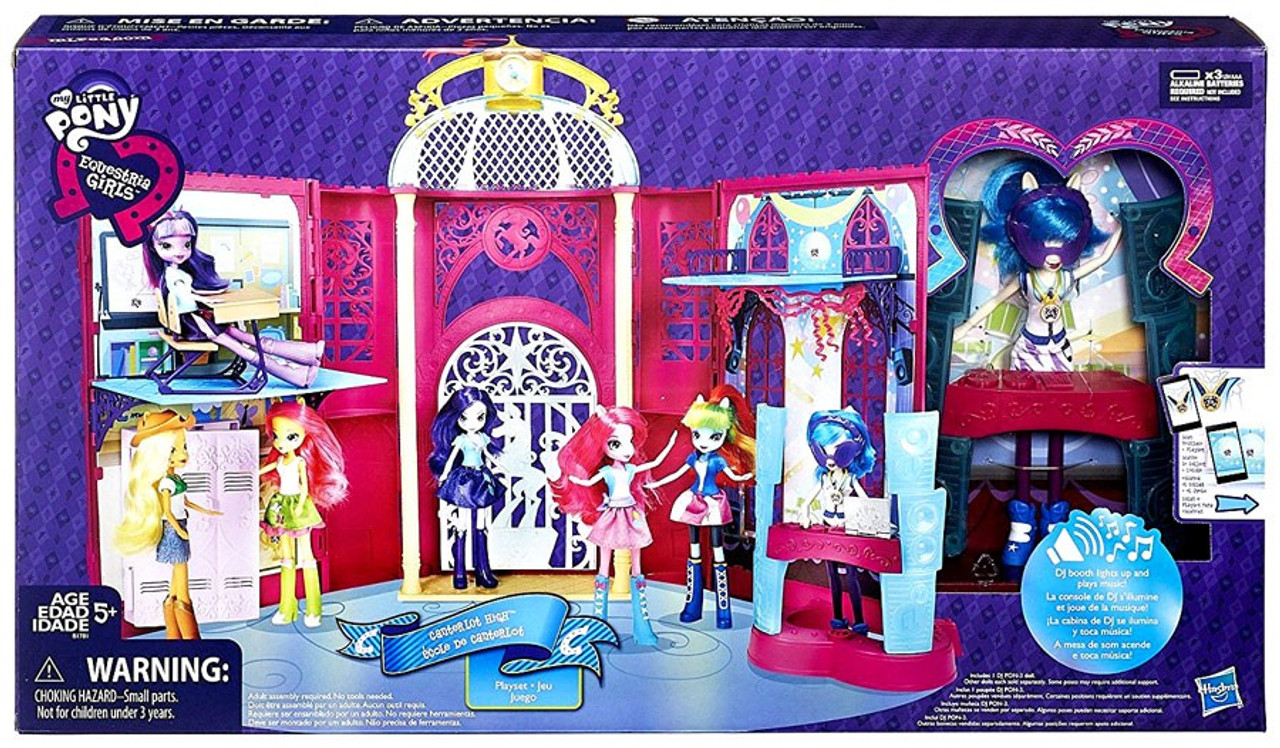 equestria girls playset