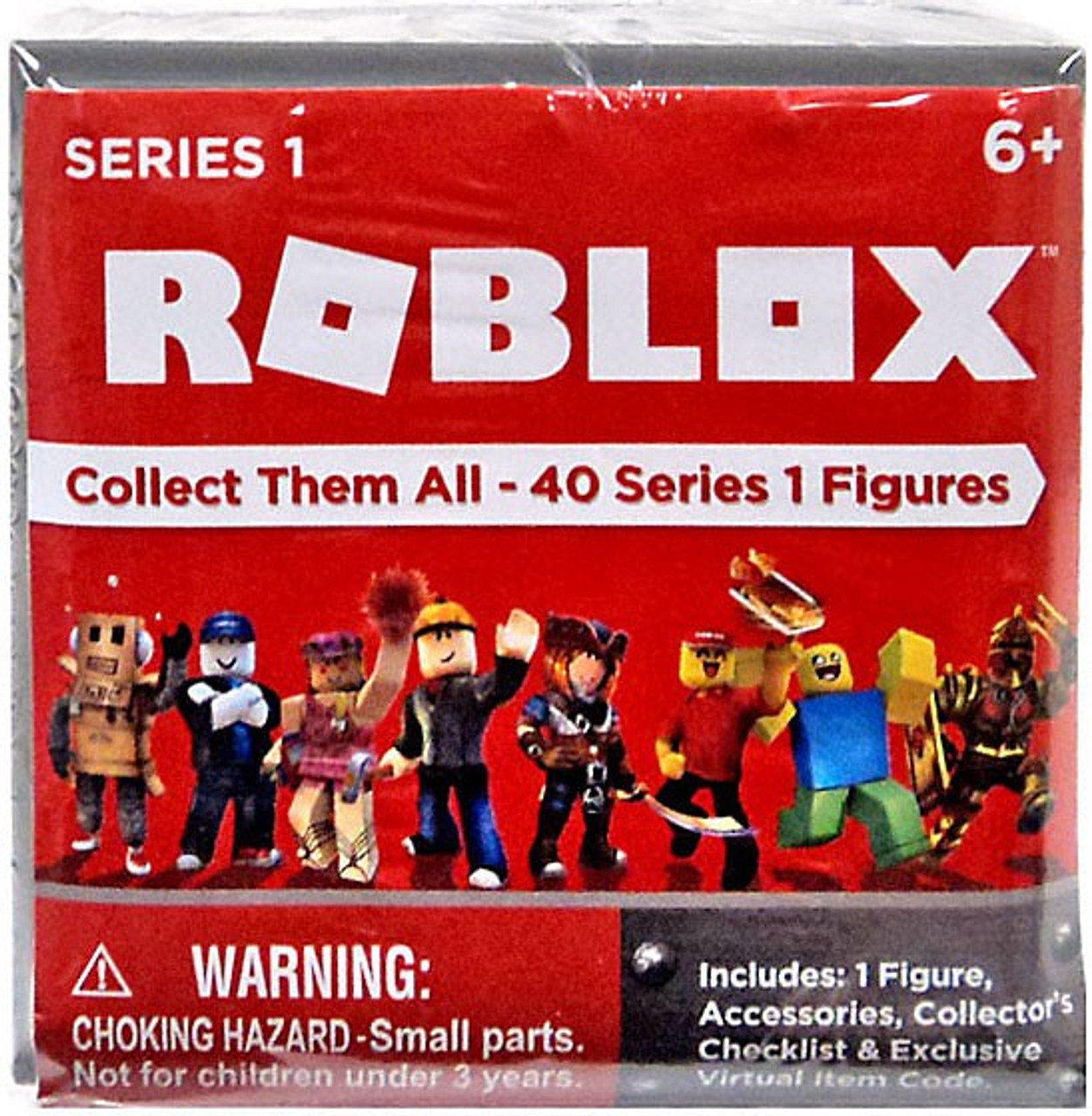 Roblox Series 1 Mystery Pack Silver Cube 1 Random Figure Virtual Item Code Jazwares Toywiz - pack of secret knight swords roblox