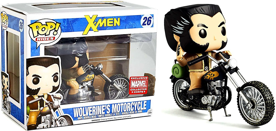 wolverine's motorcycle pop