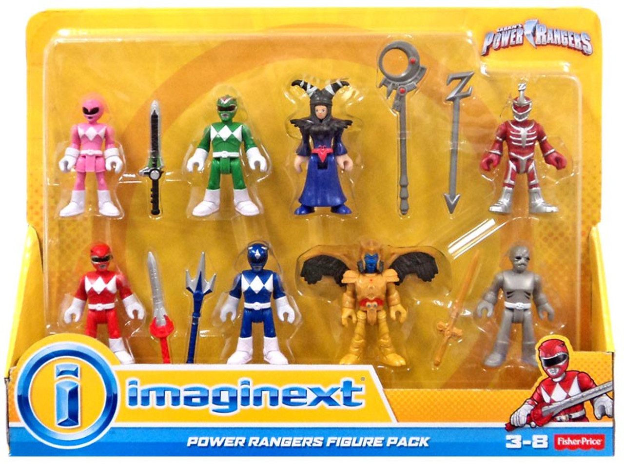 imaginext power rangers putty pack