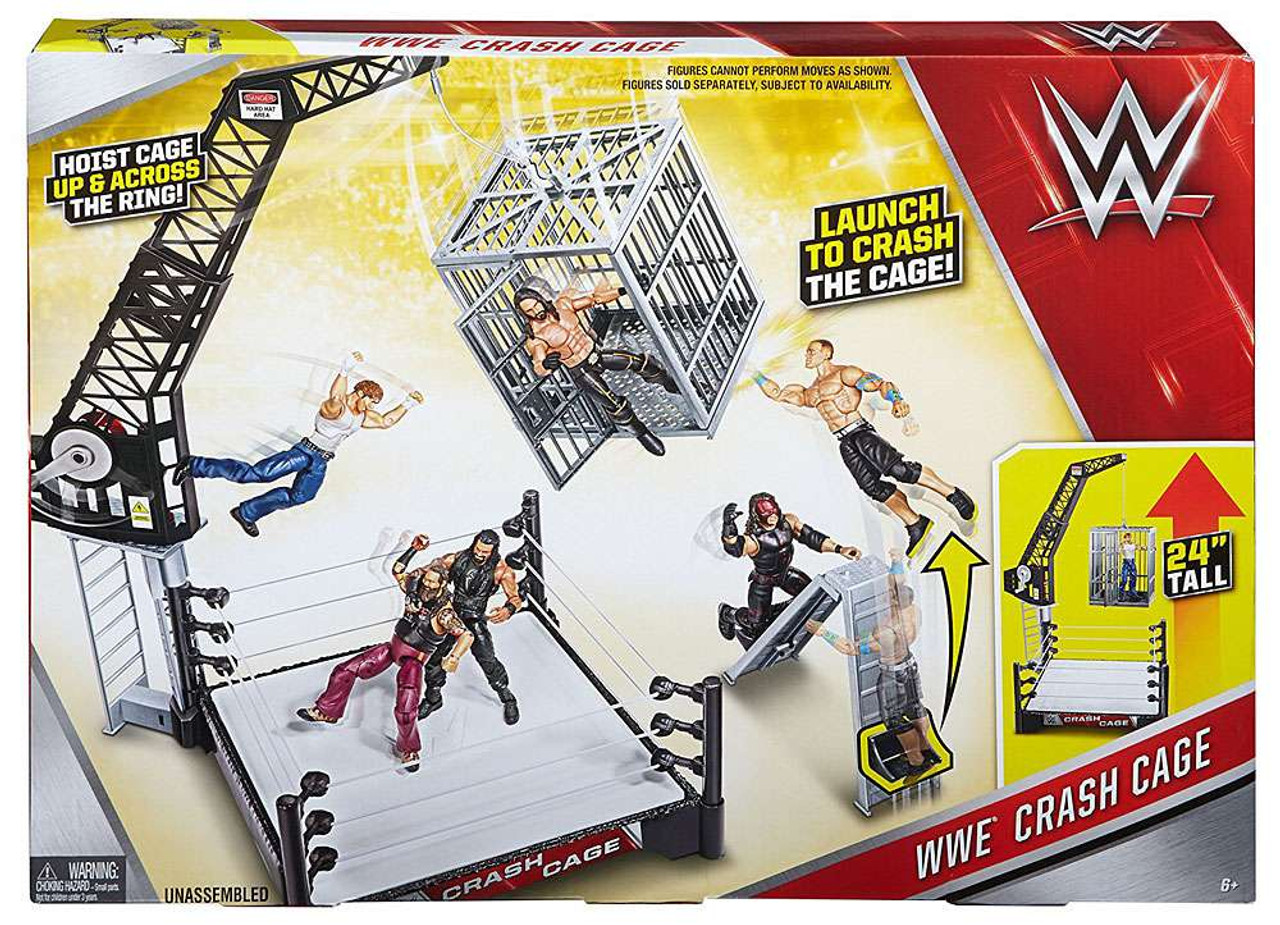 wwe steel cage playset