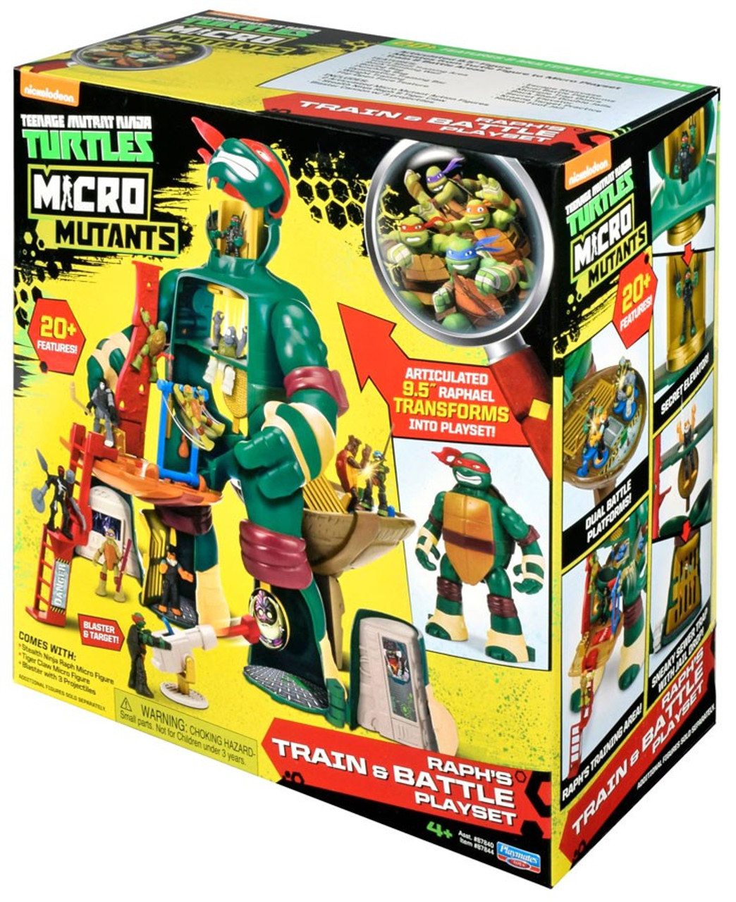 teenage mutant ninja turtles micro playset