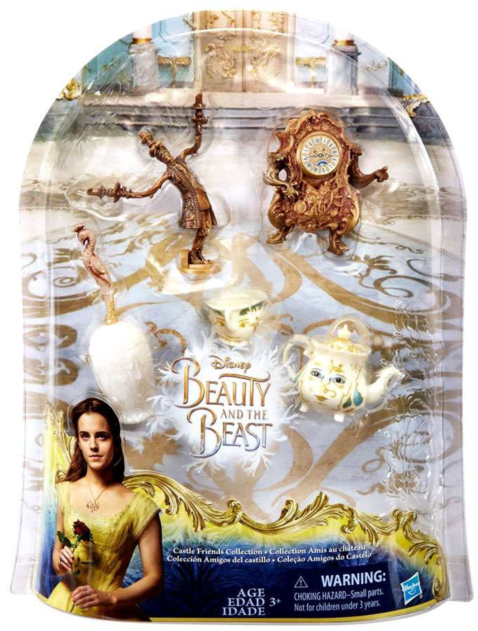 disney beauty and the beast figure play set