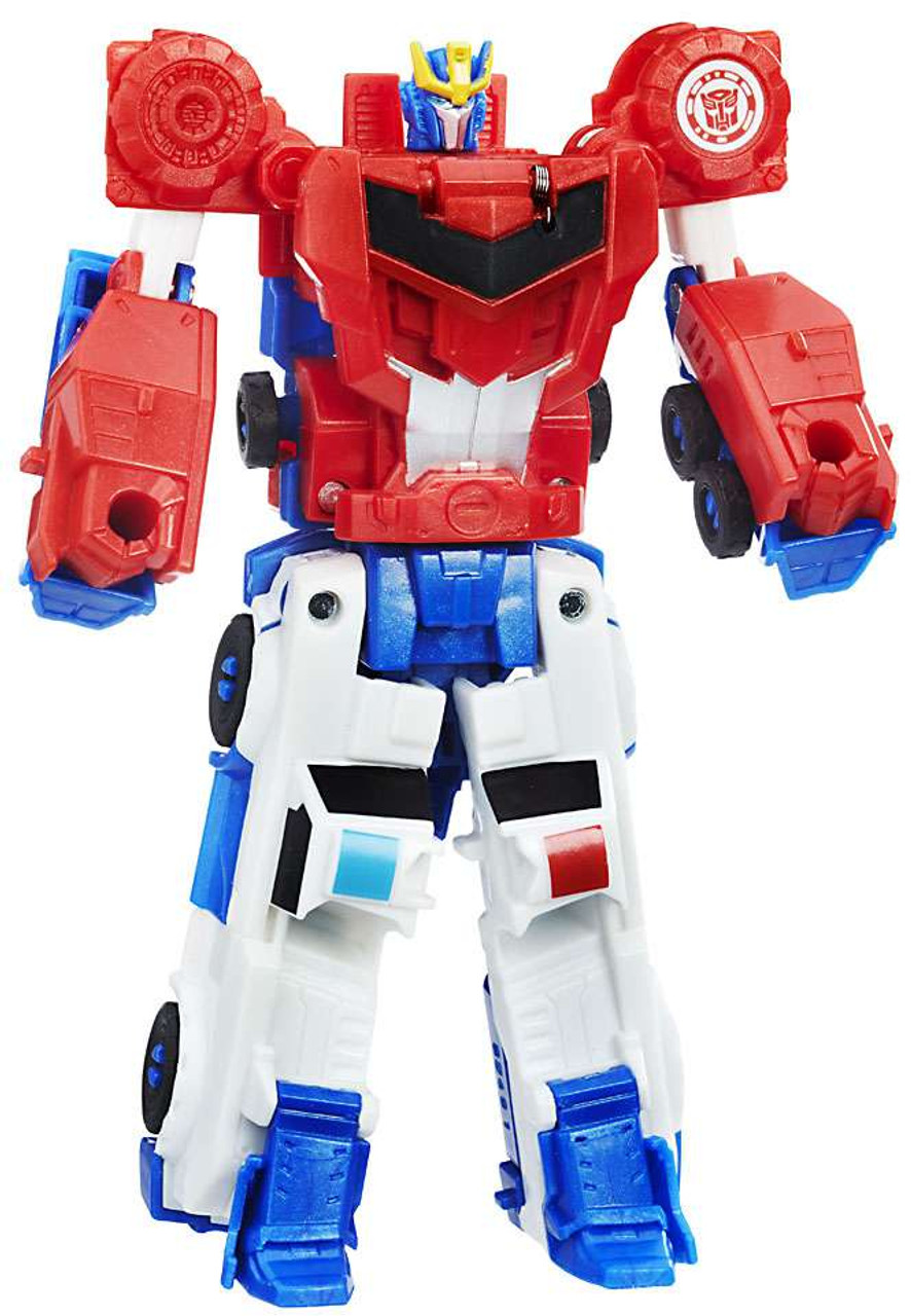 Transformers Robots In Disguise Optimus Prime Strongarm Action Figure Crash Combiner Hasbro Toys 0791