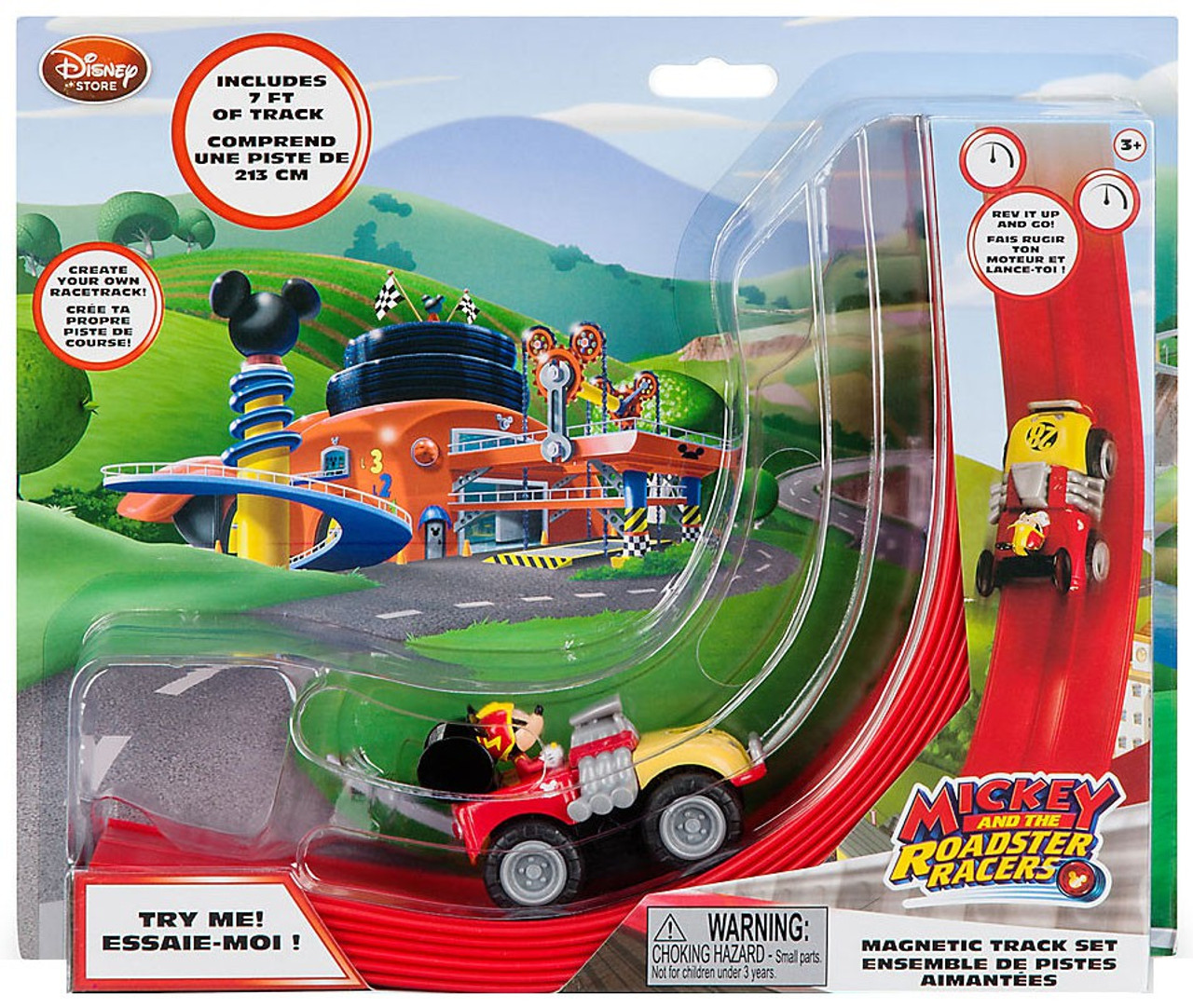 mickey roadster racers track set