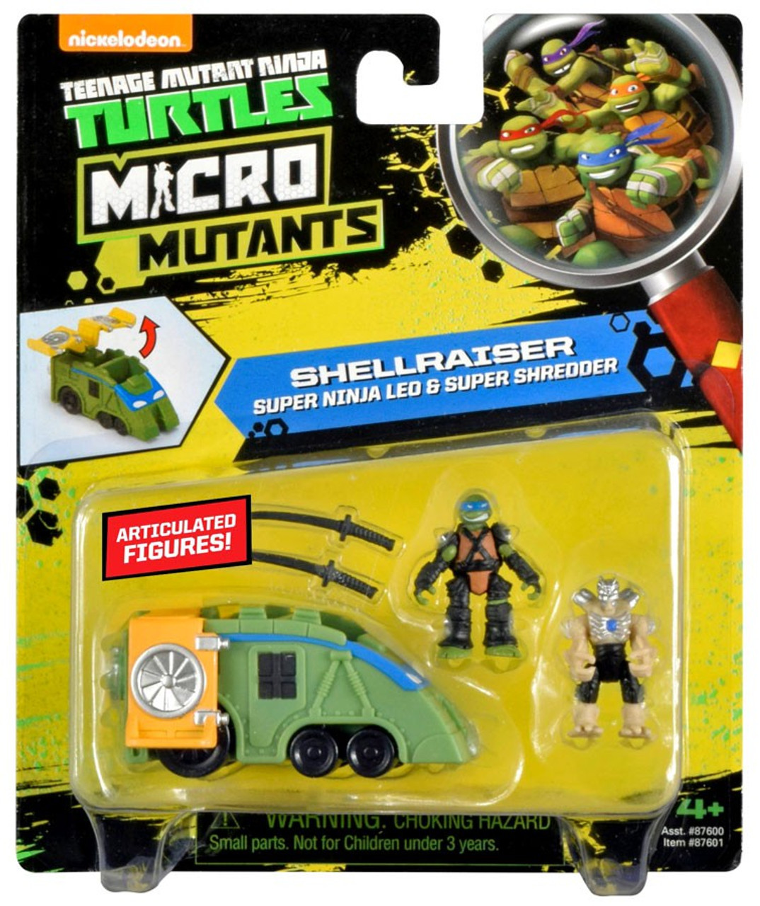 micro ninja turtles toys