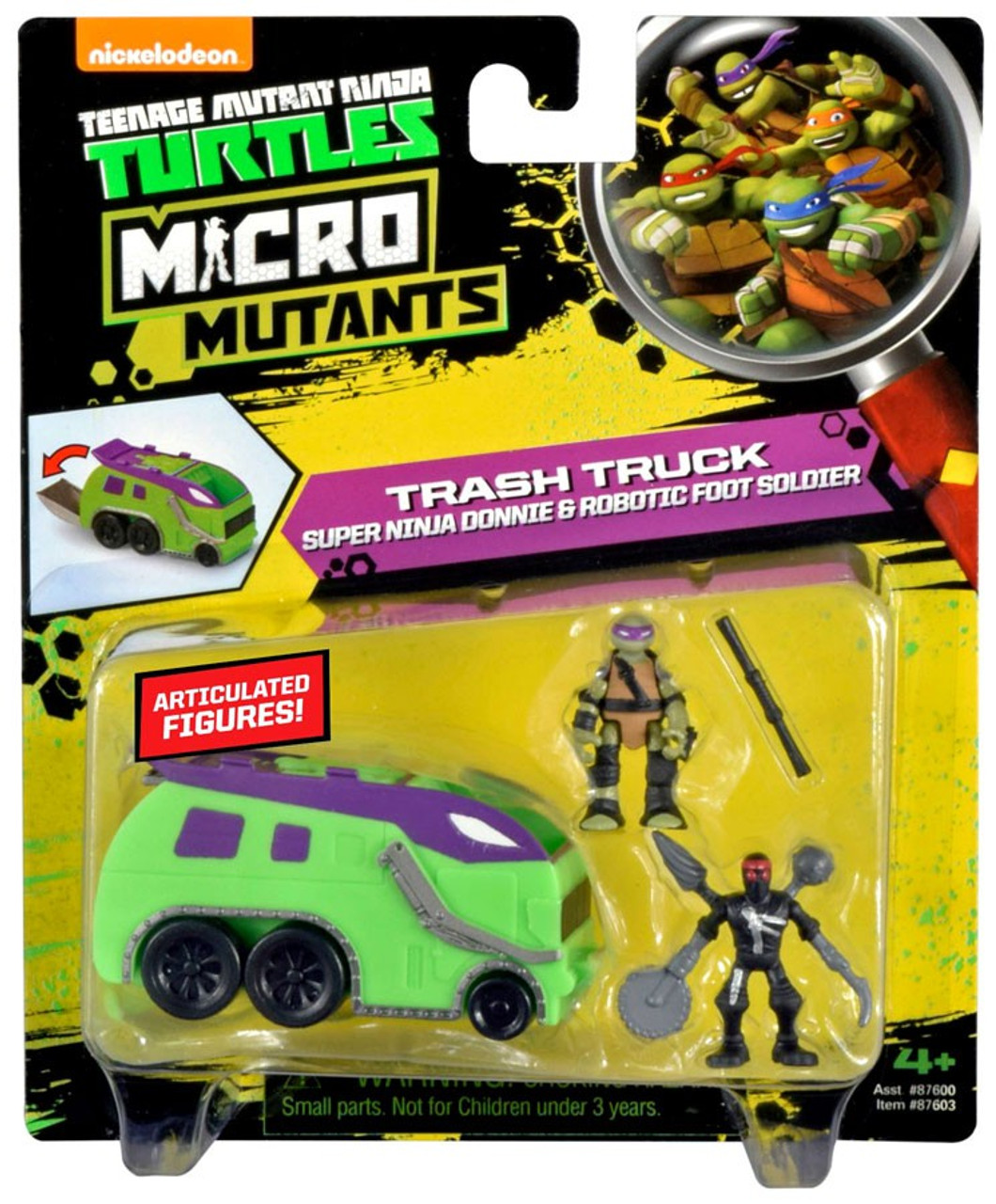 ninja turtle garbage truck toy