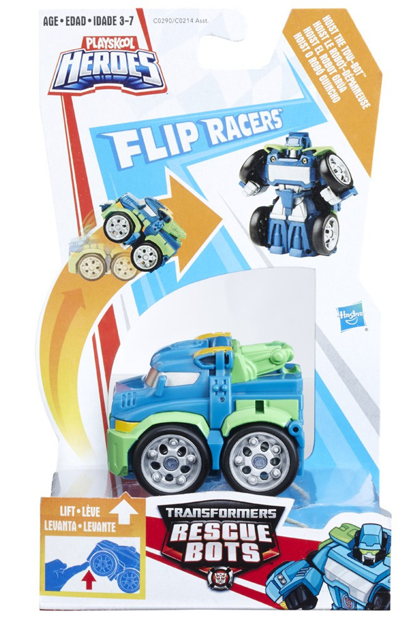 transformers rescue bots flip racers playset