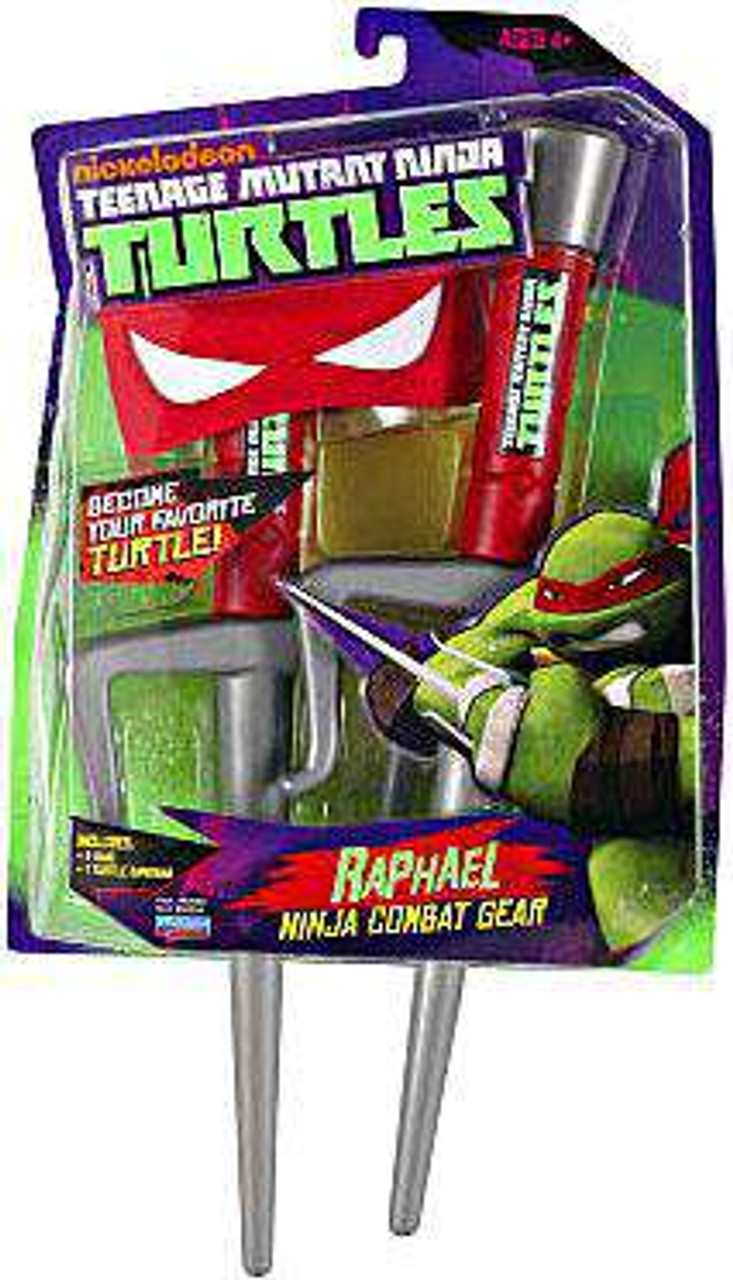 Teenage Mutant Ninja Turtles Nickelodeon Raphael Ninja Combat Gear Roleplay Toy Loose Playmates Toywiz - teenage mutant ninja turtles rp roblox