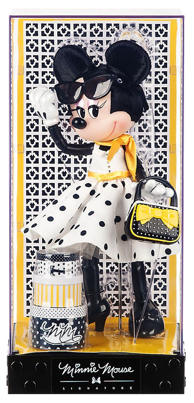 minnie mouse signature doll