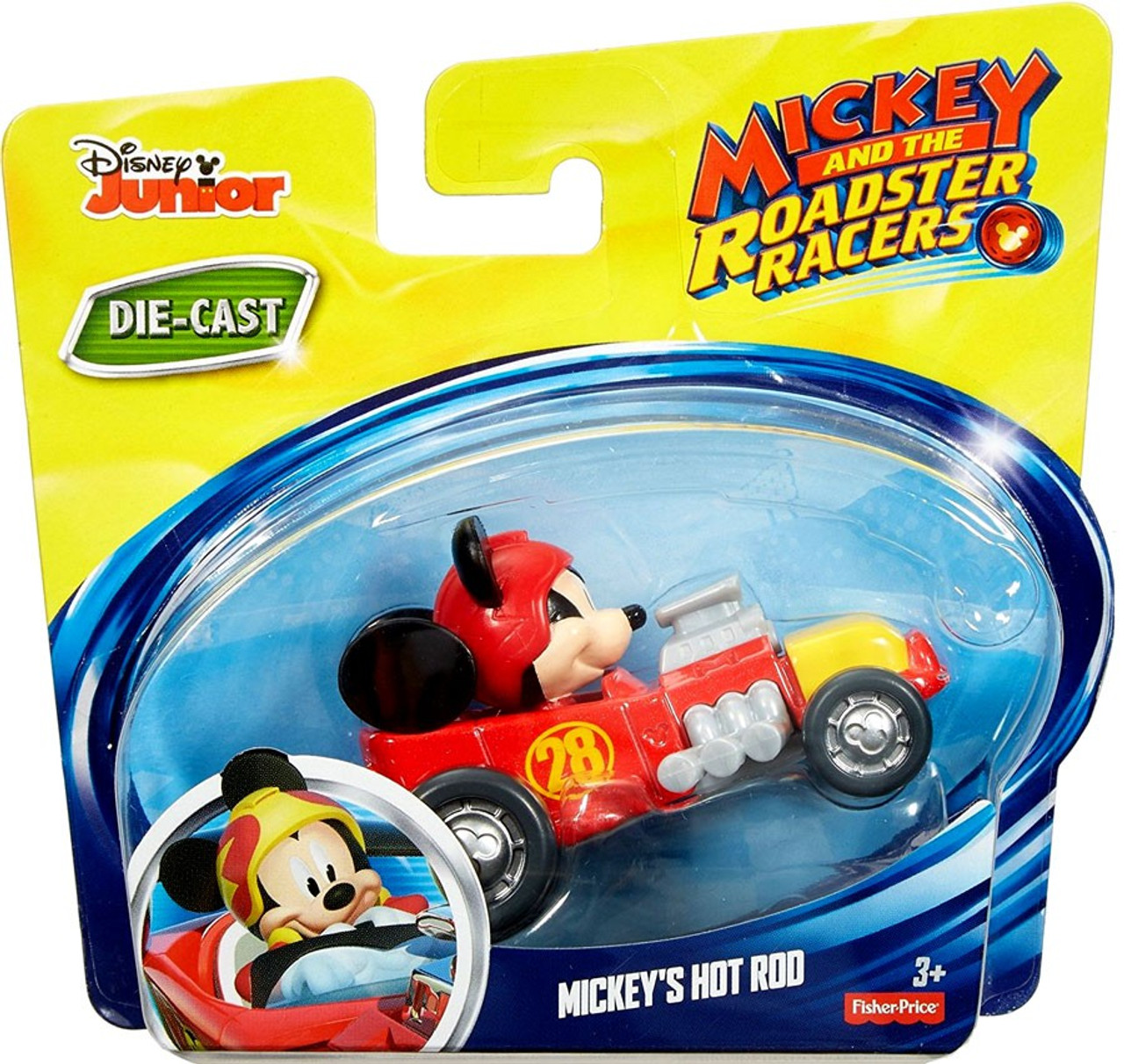 mickey mouse diecast cars