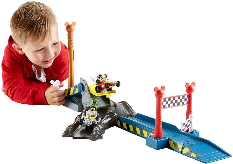 Fisher Price Disney Mickey Roadster Racers Speed N Spill Raceway ...