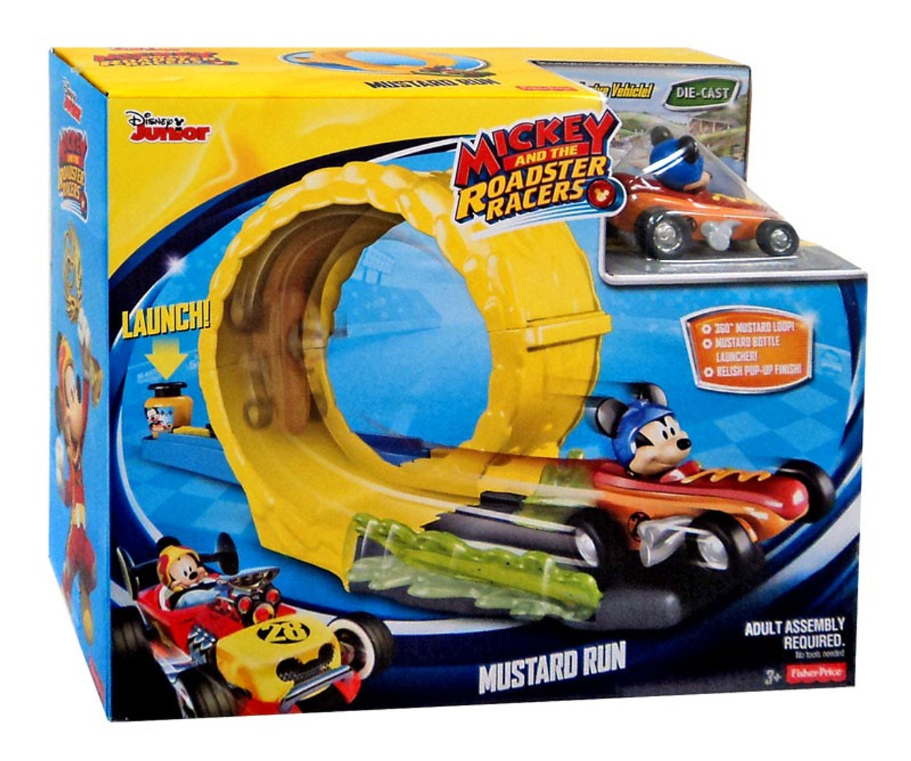 mickey and the roadster racers playset