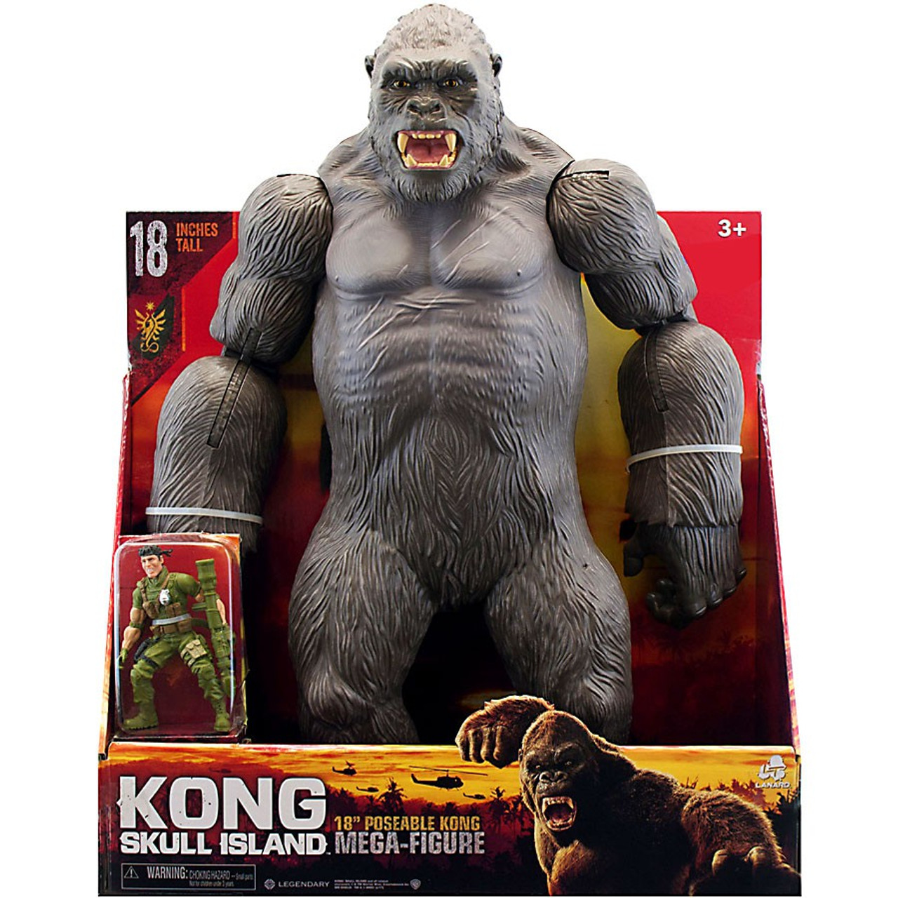 King Kong Skull Island Kong Exclusive 18 Mega Action Figure