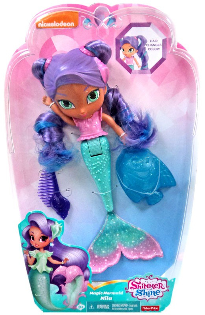 shimmer and shine mermaid bath dolls