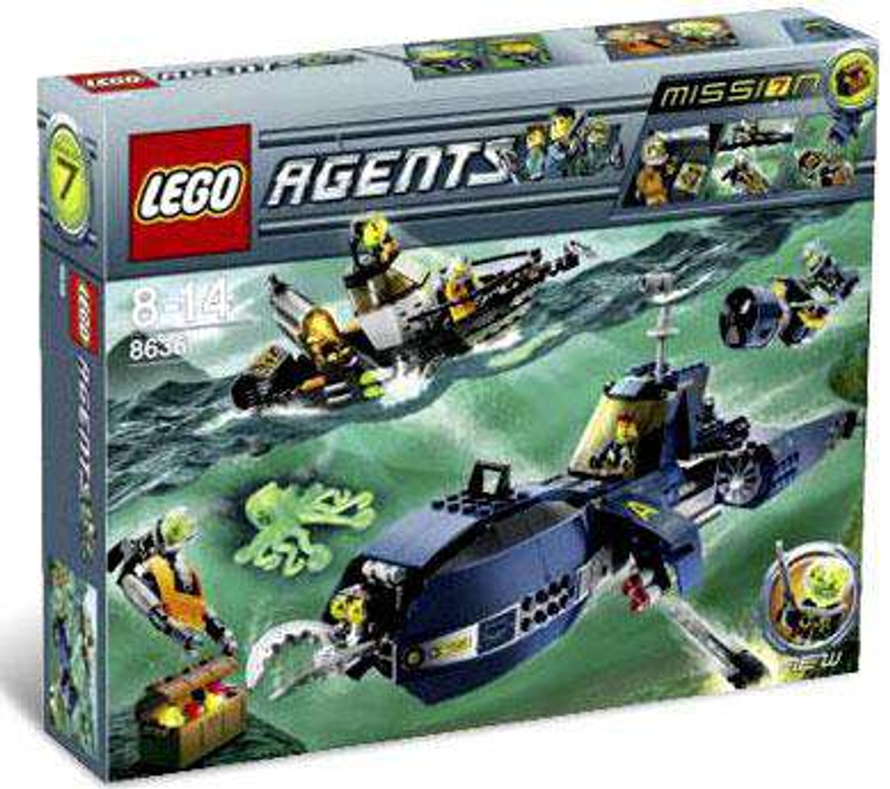 lego agents boat