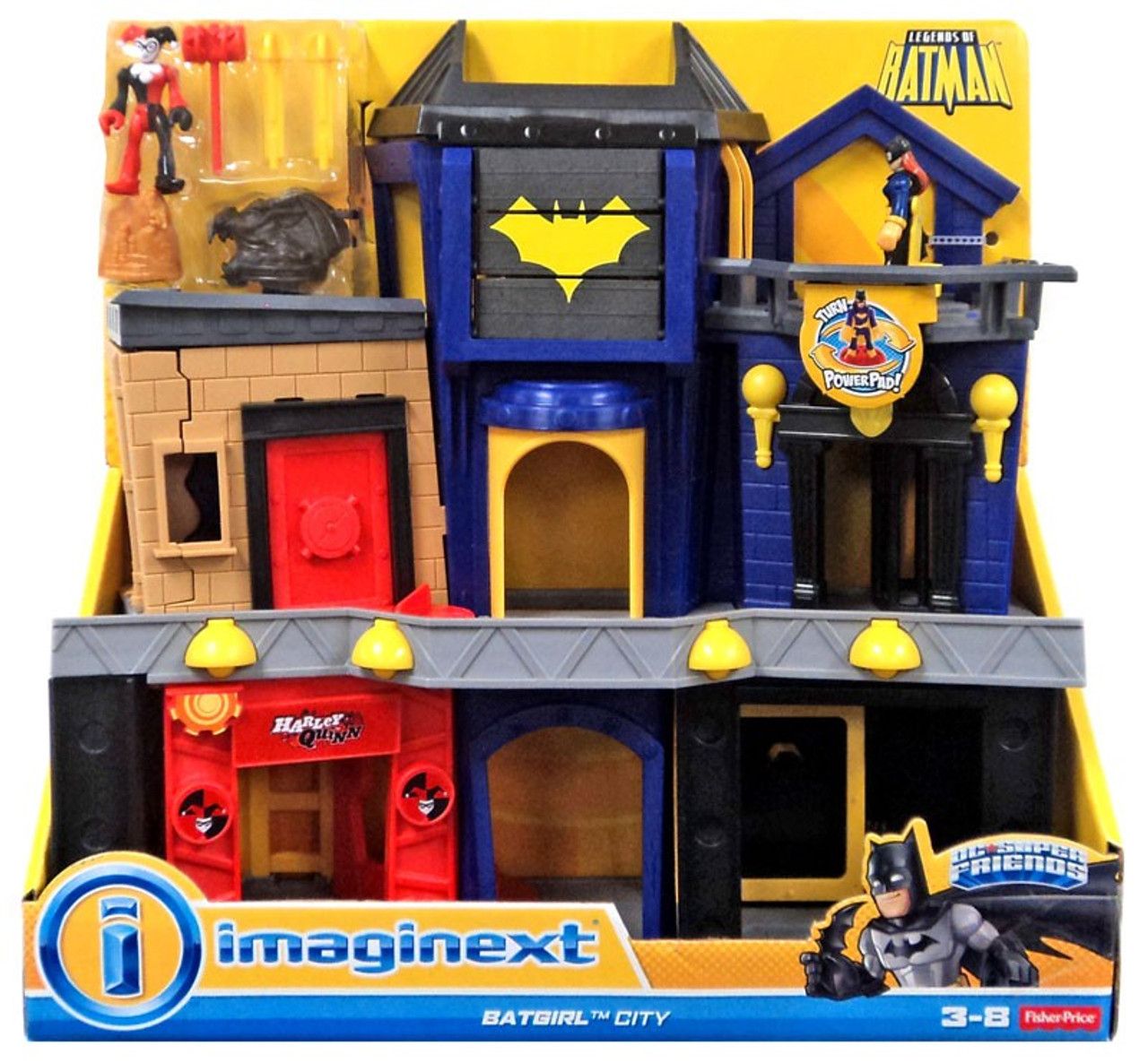 imaginext superhero playsets