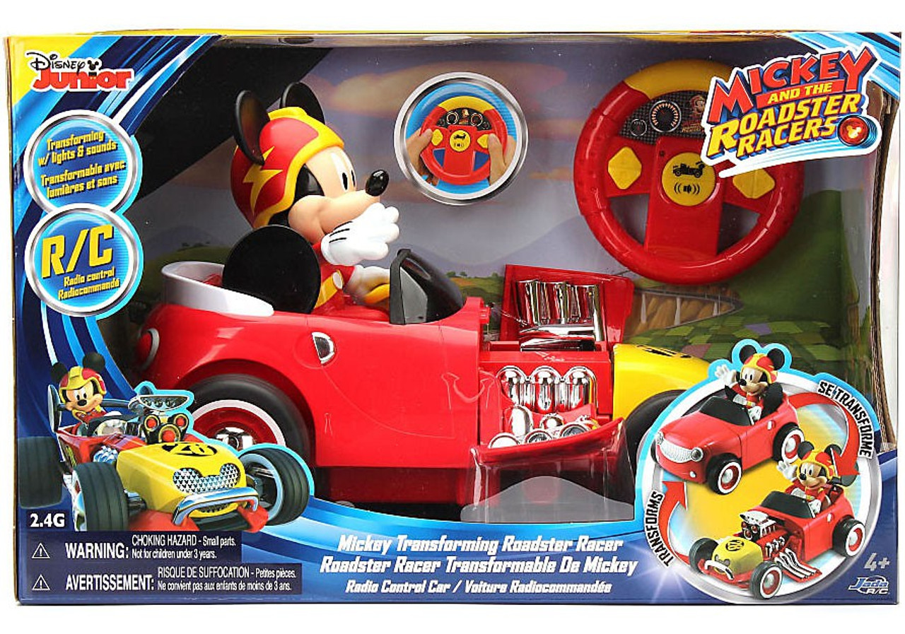 mickey transforming roadster racer rc