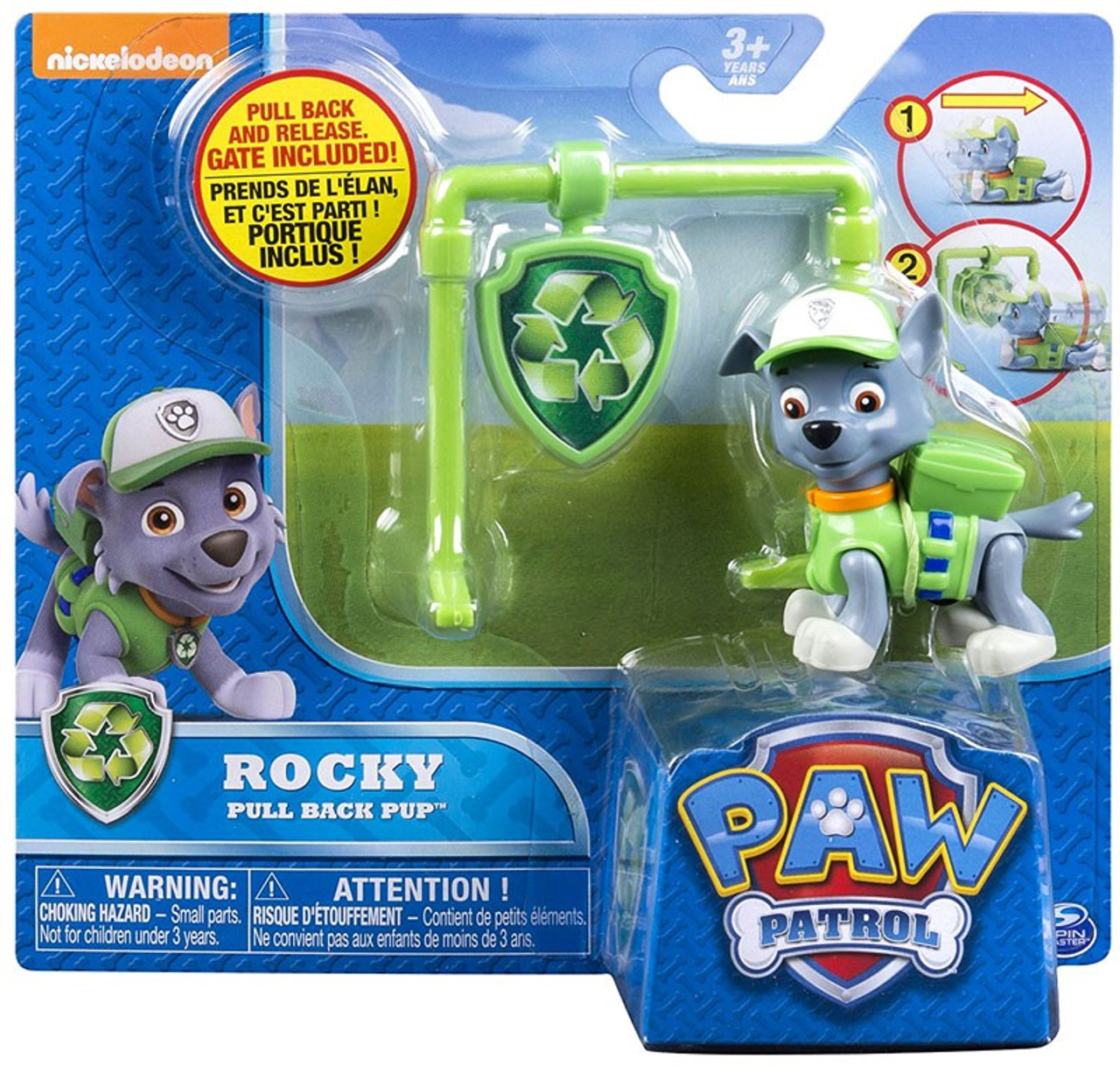 paw patrol pull back pup