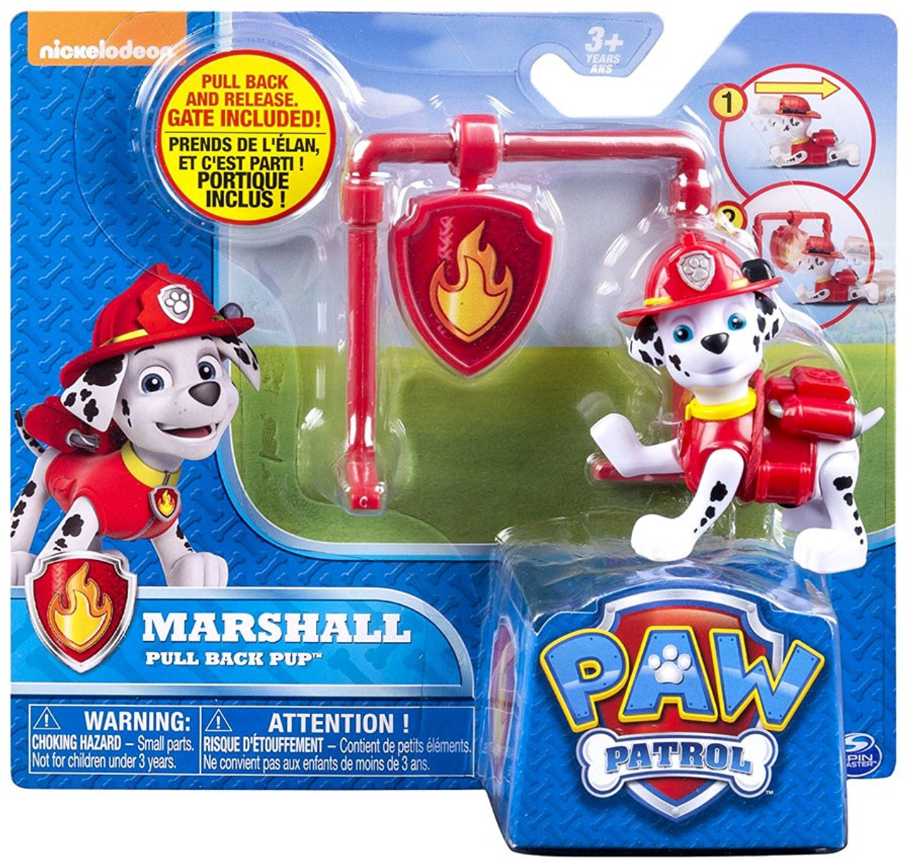 paw patrol pull back pup