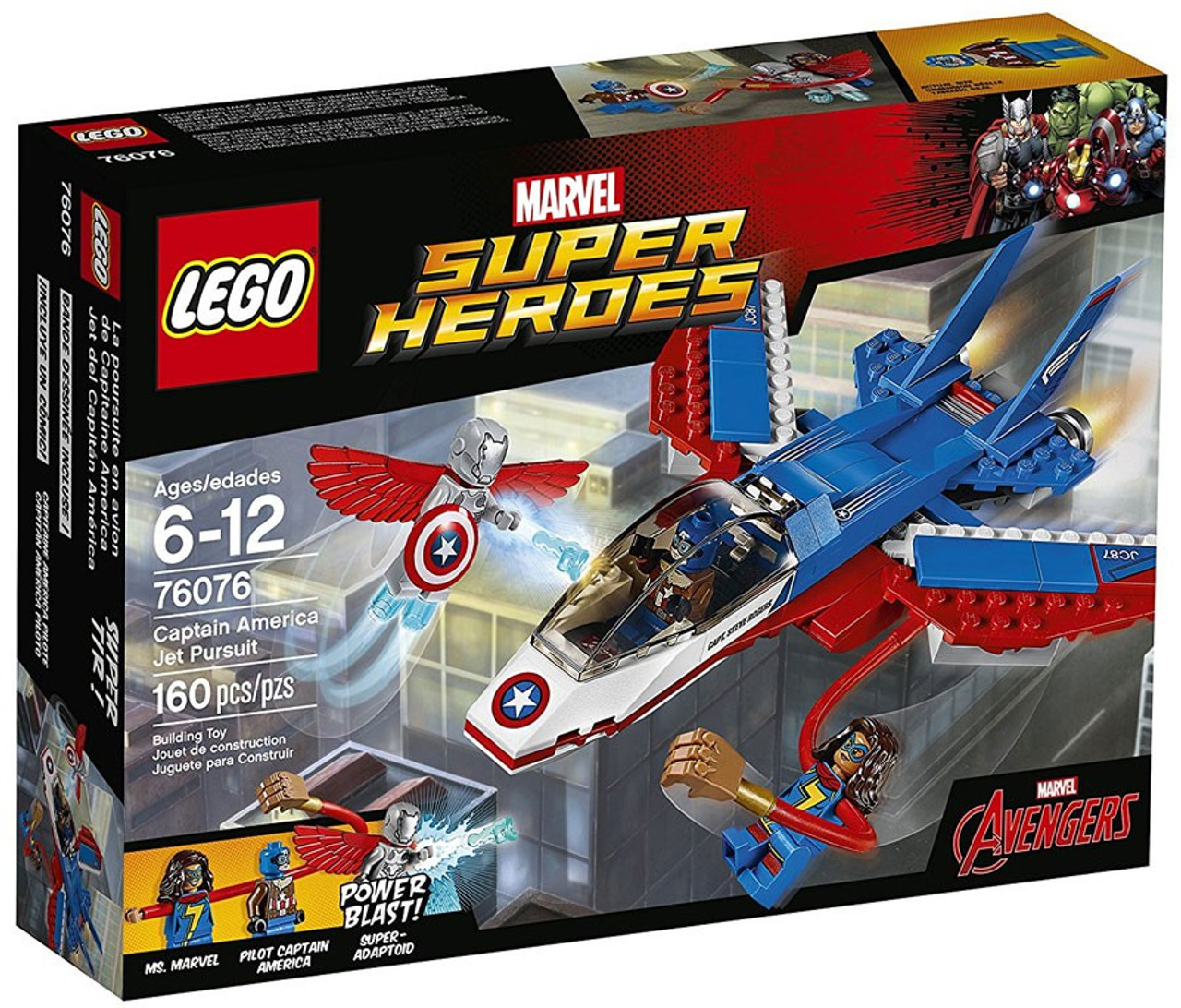 lego avengers airplane