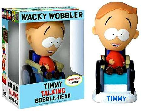 Funko South Park Wacky Wobbler Timmy Talking Bobble Head ToyWiz