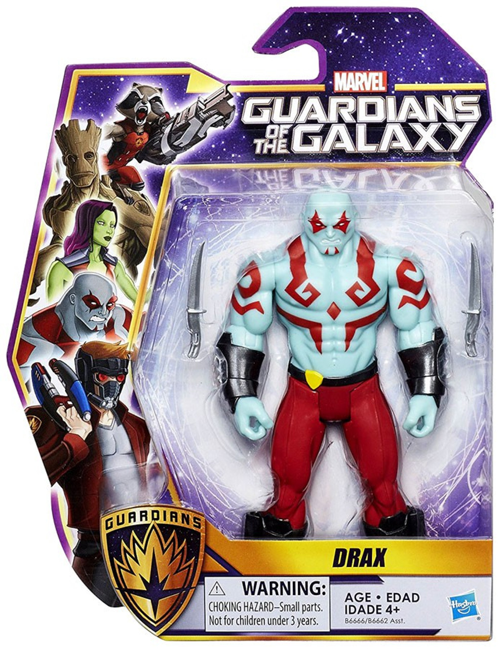 Marvel Guardians Of The Galaxy Drax 5 Action Figure Hasbro Toys Toywiz - p new shiny guardia armor roblox