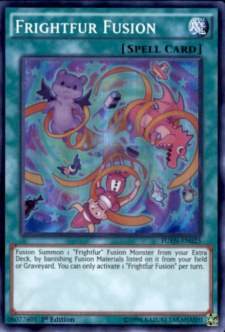 YuGiOh Fusion Enforcers Single Card Super Rare Frightfur Fusion FUEN ...