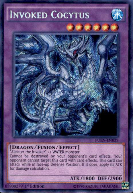 invocation yugioh card SLF1-AE032 (QCSR) (Alternate Art) up Defense Position Yugioh Card - Invocation Mint