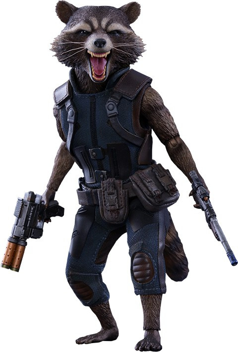 Guardians of the Galaxy Rocket フィギュア Marvel Guardians of the Galaxy Vol. 2 Movie Masterpiece Rocket 16