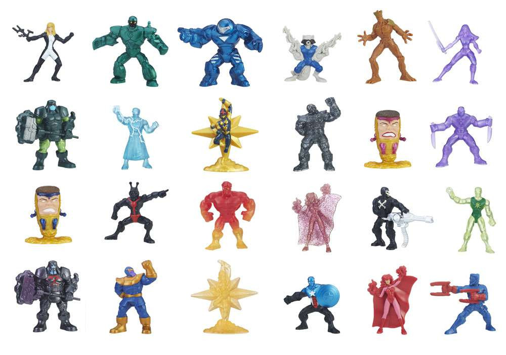 Marvel 500 Micro Series 9 Mystery Box 24 Packs Hasbro Toys ToyWiz