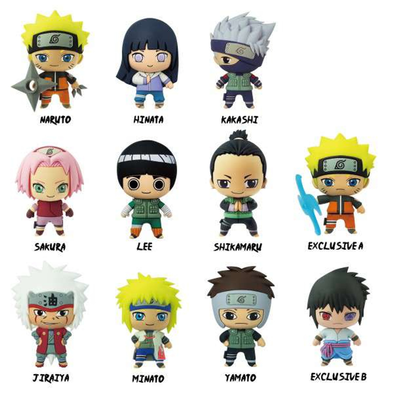Naruto Shippuden 3D Figural Keyring Naruto Shippuden Series 1 Mystery