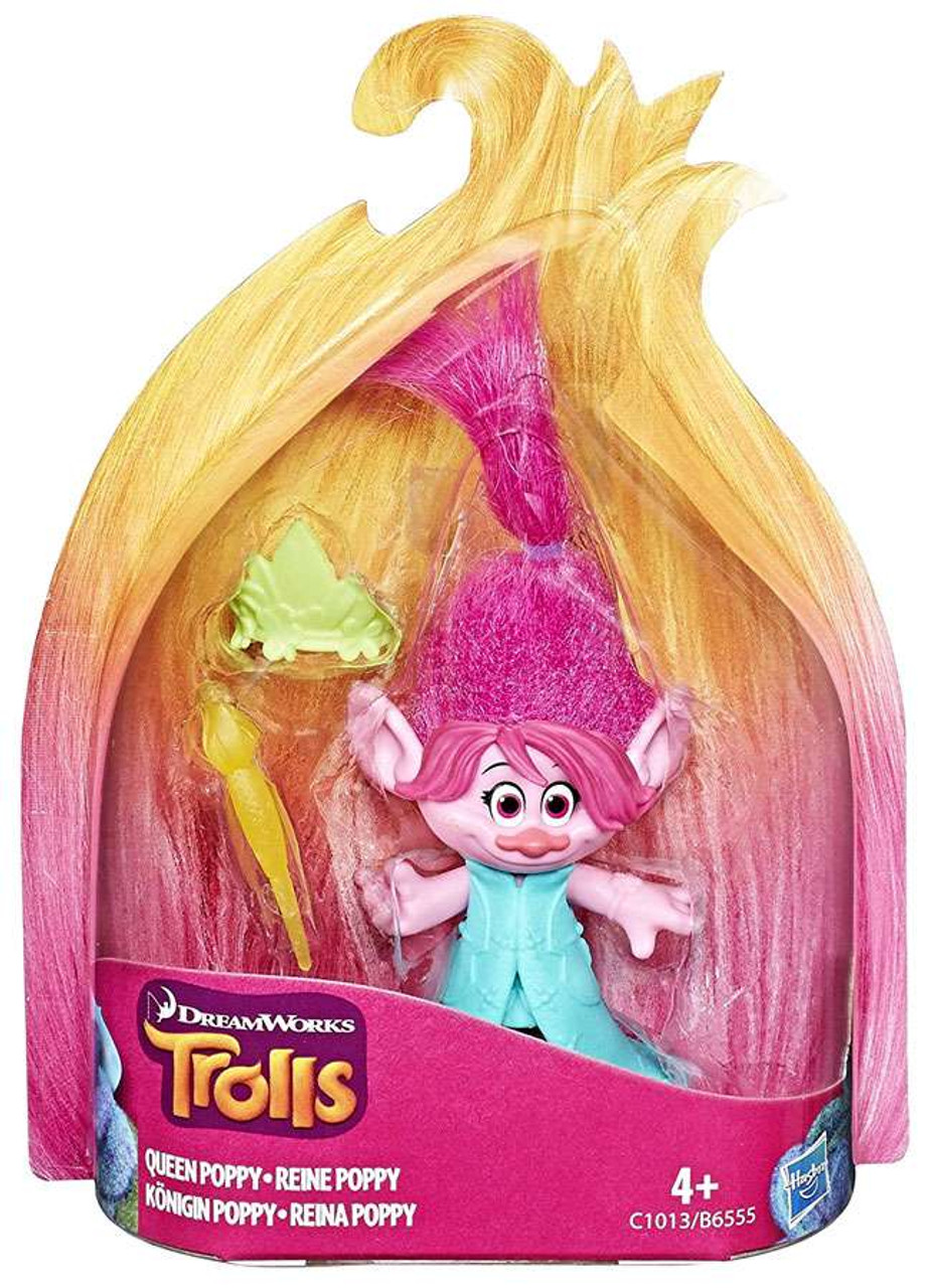 Trolls Troll Town Queen Poppy Action Figure Hasbro Toys - ToyWiz