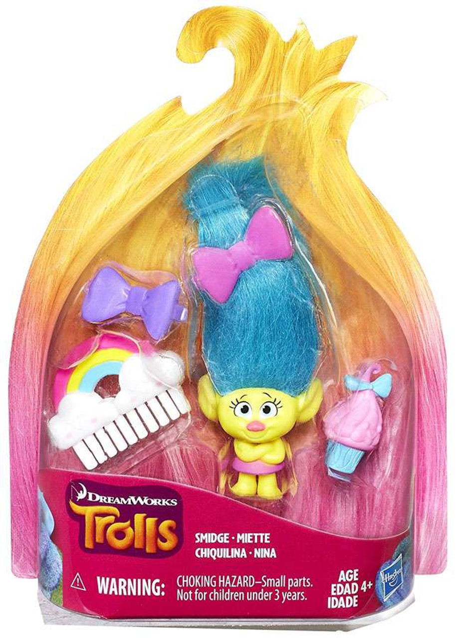 Trolls Troll Town Smidge Action Figure Hasbro Toys - ToyWiz