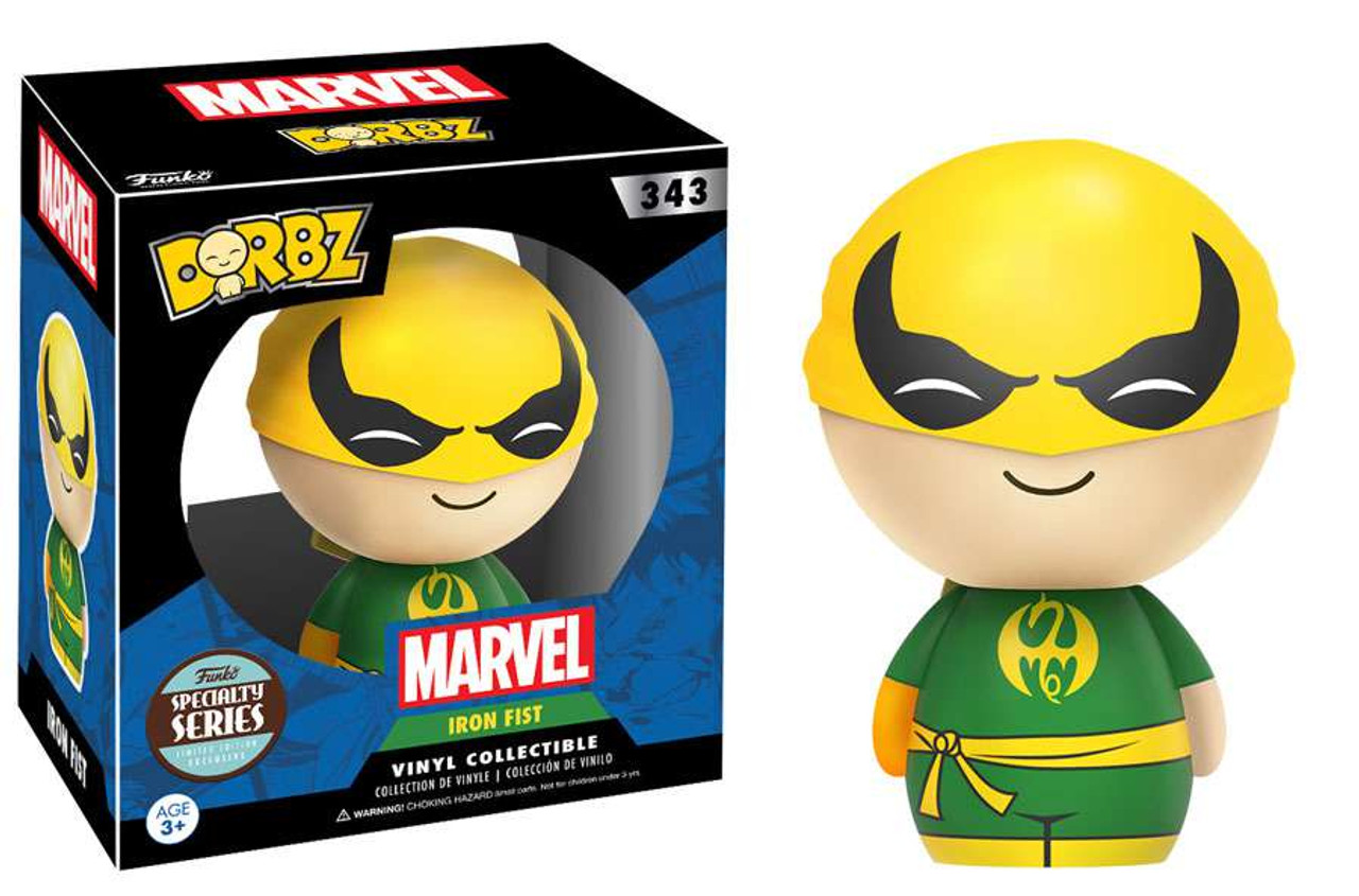Funko Marvel Dorbz Iron Fist Exclusive Vinyl Figure 343 Specialty