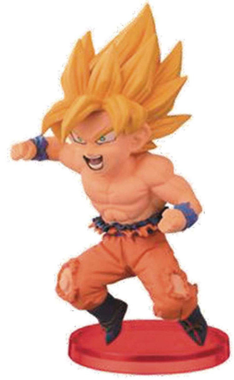 Dragon Ball Z Wcf Vol 2 Super Saiyan Goku 2 5 Collectible Figure No Shirt Banpresto Toywiz - dragon ball z goku shirt roblox