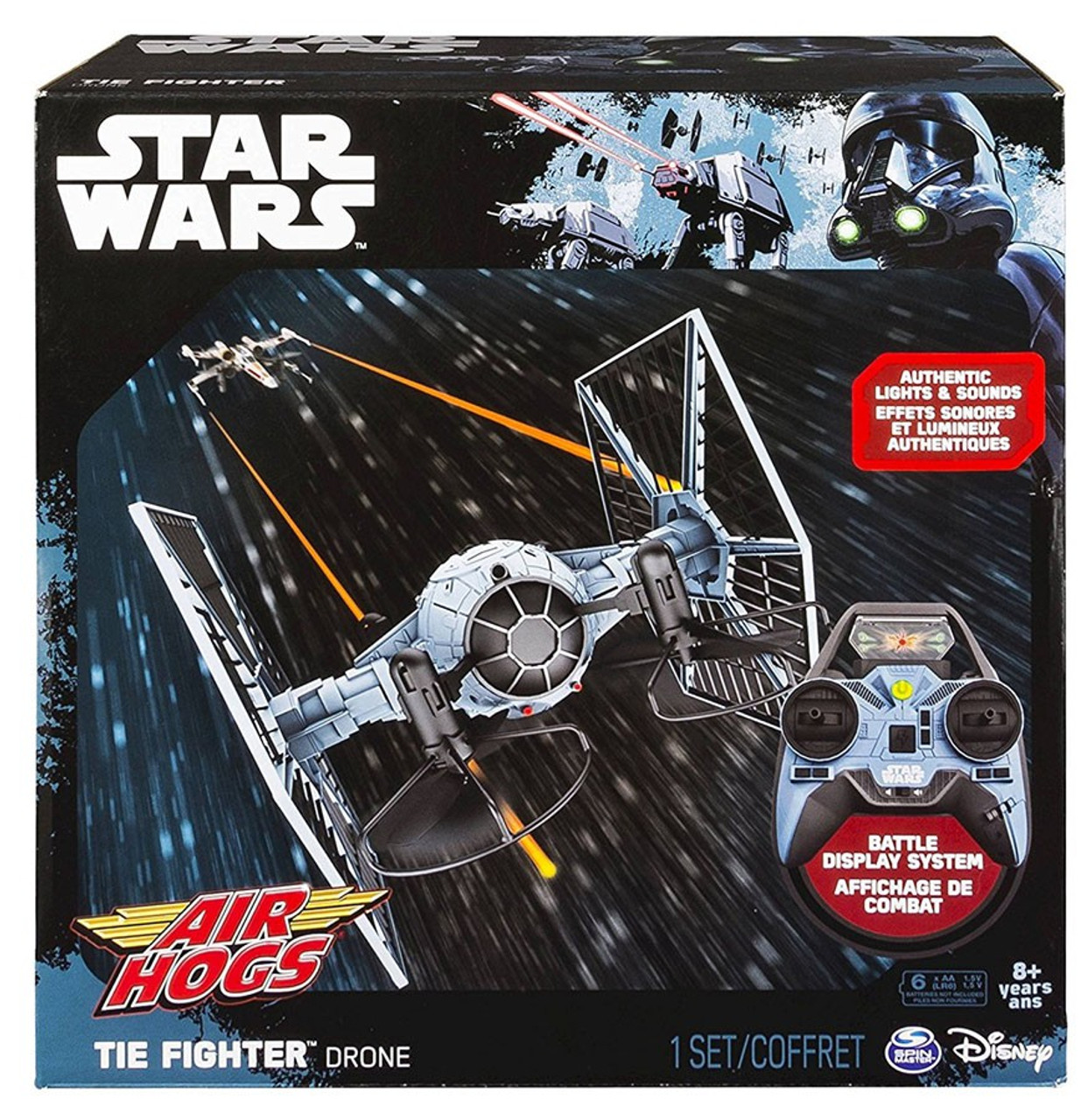 air hogs tie fighter