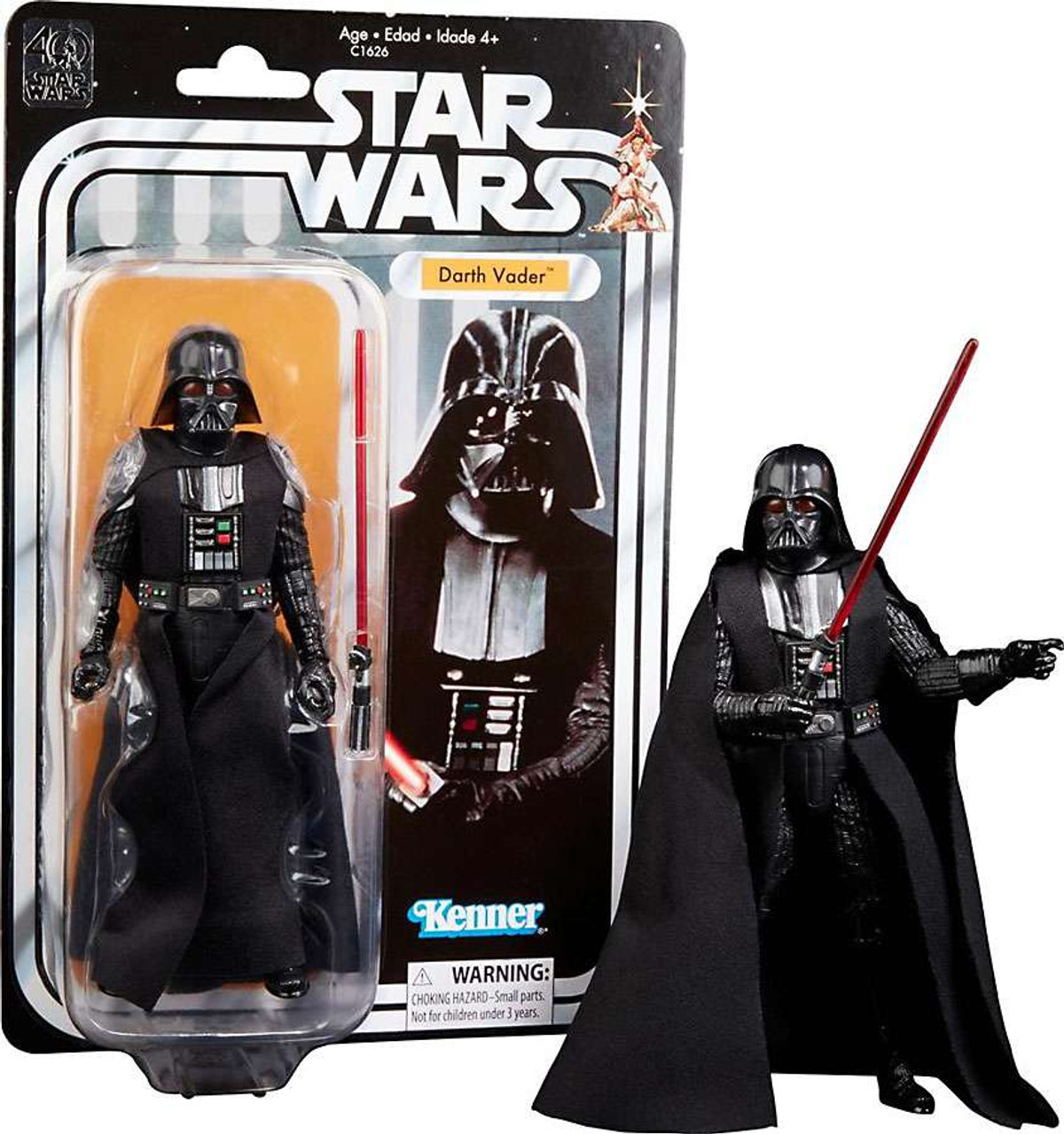 Star Wars A New Hope Black Series 40th Anniversary Darth Vader Legacy Pack 6 Action Figure 