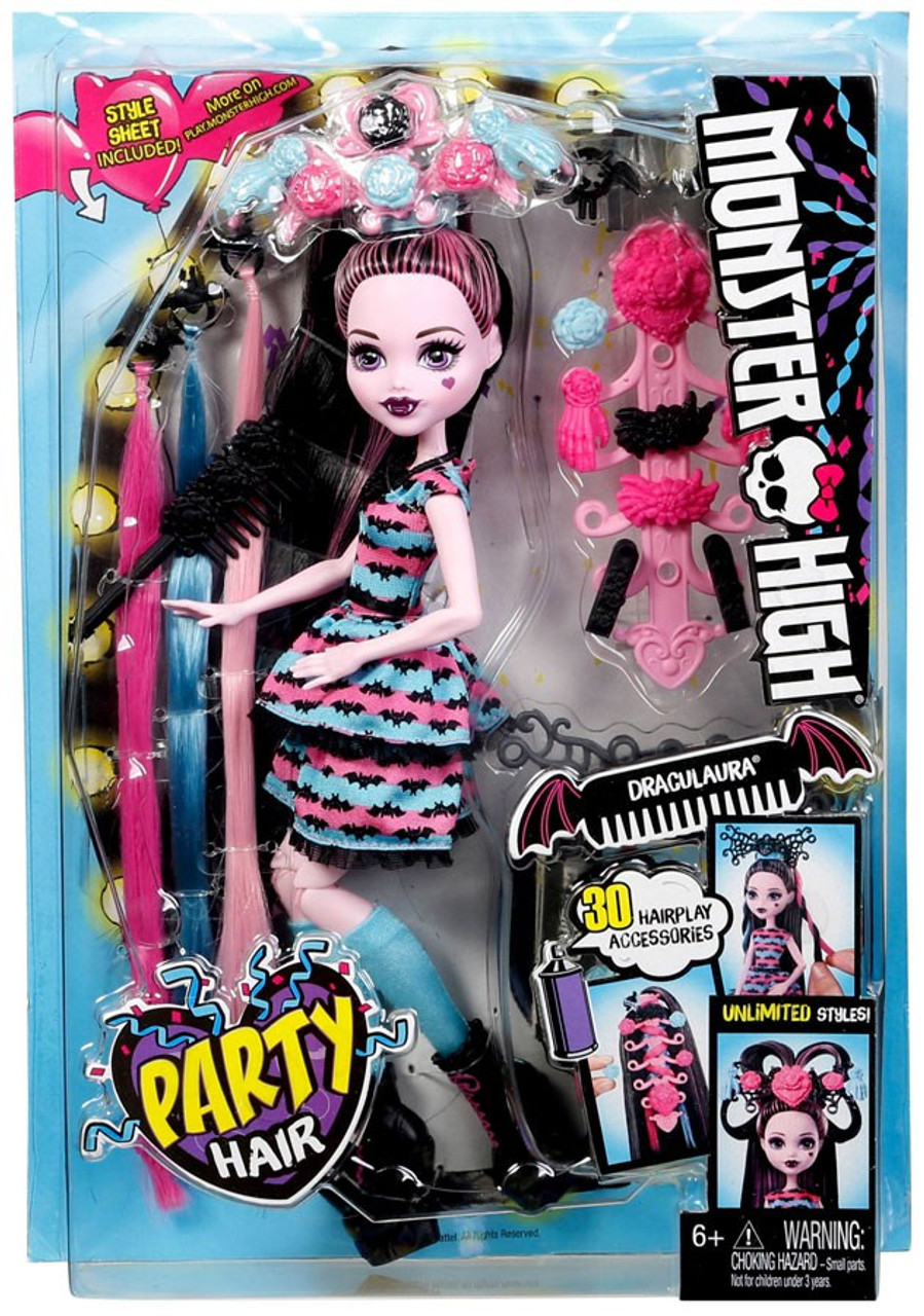 monster high party hair