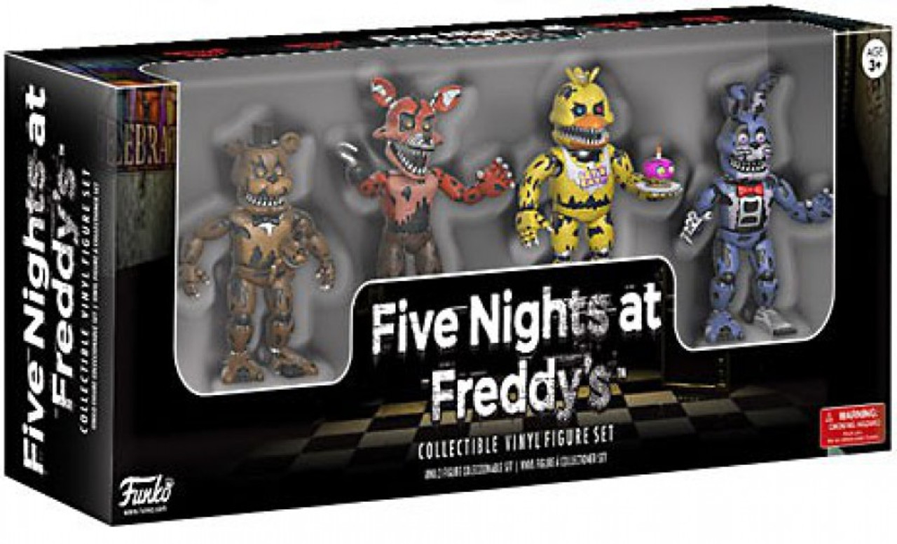 Funko Five Nights at Freddys Nightmare 2 Mini Figure 4Pack ToyWiz