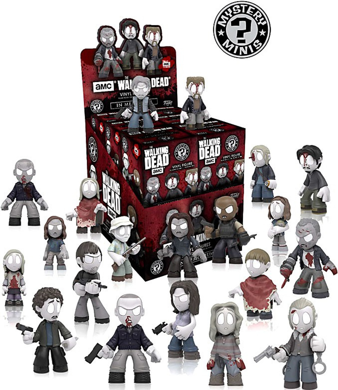 the walking dead mystery minis