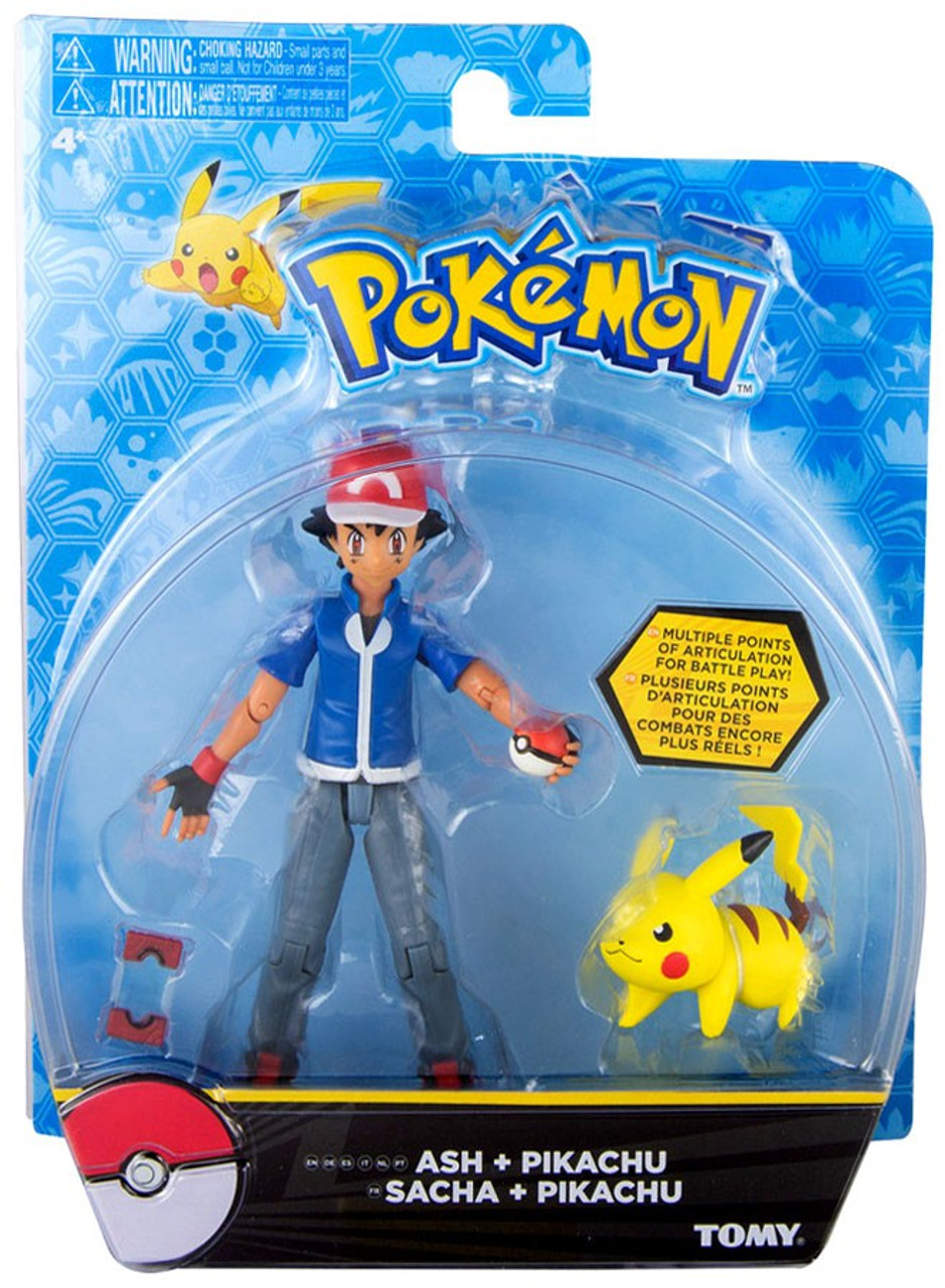 ash and pikachu action figure