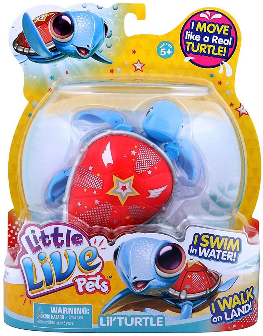 Little Live Pets Lil Turtle Super Star The Hero Turtle Single Pack Toywiz